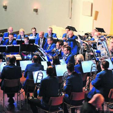 Feinkost fürs Gemüt - Der Musikverein Künten überzeugte mit einem abwechslungsreichen und anspruchsvollen Programm. Bild: as
