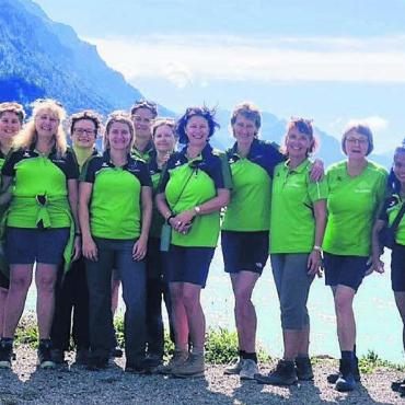 Im Berner Oberland unterwegs - Der Bielersee wurde bei schönstem Wetter genossen. Bild: zg