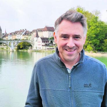 Dietrich über Rücktritt - Der Bremgarter Stefan Dietrich zieht sich als Co-Parteipräsident zurück, will sich aber nicht aus der Verantwortung stehlen. Auch eine erneute Kandidatur für das Amt unter anderen Voraussetzungen schliesst er nicht aus. Bild: Archiv / huy