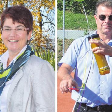 Kollegialitätsprinzip verletzt - Rita Brem Ingold äusserte sich an der «Gmeind» für die ökologische Aufwertung des Fischgrabens und Dominik Widmann hielt bei der Abstimmung bei «Ja» auf. Sie äusserten damit eine abweichende Haltung gegenüber dem Gesamtgemeinderat. Bilder: Archiv