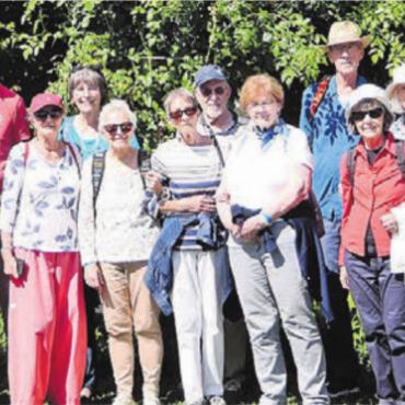 In Deutschland unterwegs - Die Mitglieder des Gemischten Chors Rudolfstetten/Friedlisberg genossen den Ausflug nach Deutschland. Bild: zg