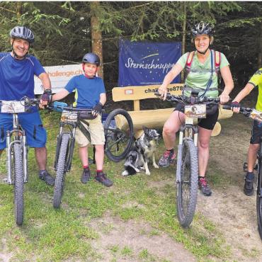 Letztmals in diesem Format - Gross und Klein kann mithelfen, Geld für die Stiftung Sternschnuppe zu sammeln, indem auf den Lindenberg pedalt wird. Bild: zg
