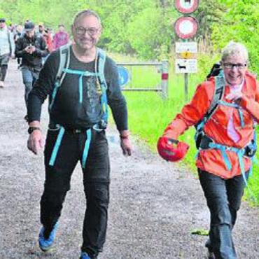 Breiten- statt Spitzensport - Der Rigimarsch erfreut sich nach wie vor grosser Beliebtheit. Bild: Archiv