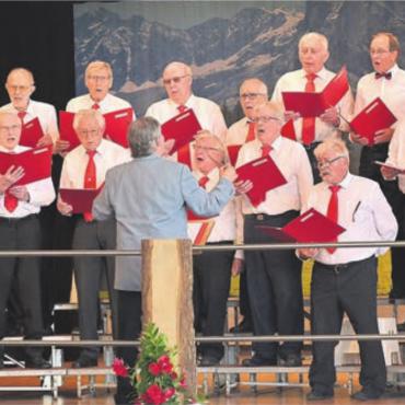 Stolz auf die eigene Geschichte - Das Foto entstand am diesjährigen Freiamt-Hasenberg-Sängerfest in Benzenschwil.