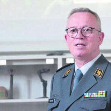 Begeisterung überall - Brigadier Niels Blatter sprach über die aktuelle Sicherheitslage der Schweiz.