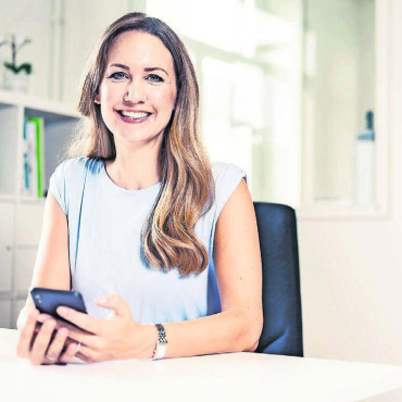 Die Macherin - Vanessa Hunkeler-Bolliger ist CEO der Refline AG: Als Geschäftsführerin kann man seine eigenen Werte einbringen. Bild: pd