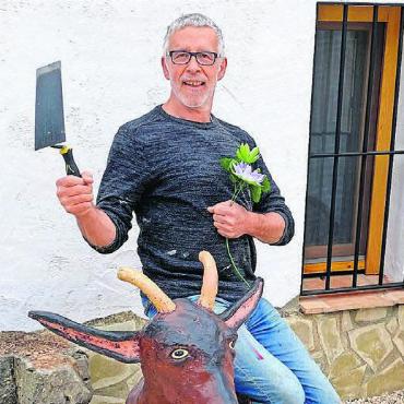 «Pusteblume ... aber mit Käfer» - Künstler André Gutknecht mag es, dreidimensionale Objekte zu erschaffen. Bild: zg