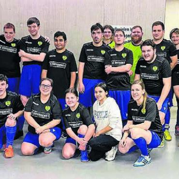 Mehr als Fussball - FC Fortuna Integra holte sich am Sponsorenturnier viel Extra-Applaus ein.
