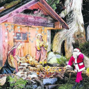 An der Weihnachtskrippe - Sakrale und weltliche Musik rund um die Weihnachtskrippe gibts am kommenden Bild: zg