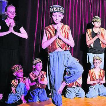 Manege frei für kleine Stars - Auch wenn es zuweilen höchste Konzentration erfordert.