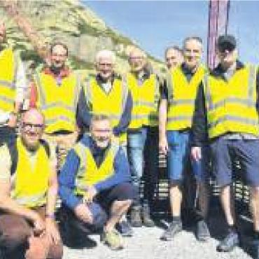 Unterwegs am Wasser - Die Mitglieder des Männerturnvereins Widen erlebten auf ihrer Reise viel. Bild: zg