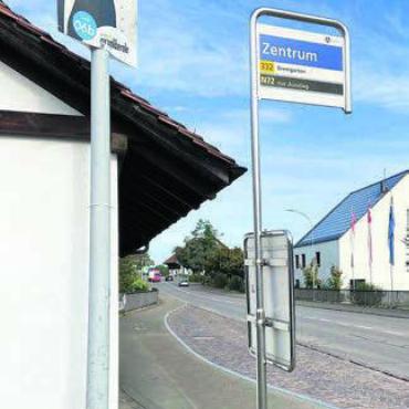 Hindernisfreies Reisen - Am bestehenden Unterstand bei der Haltestelle Richtung Bremgarten erfolgen keine Anpassungen.