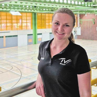 Identifikation behalten - Nach wie vor voller Tatendrang: Lucia Schroth, Präsidentin des TV Muri Handball. Bild: zg