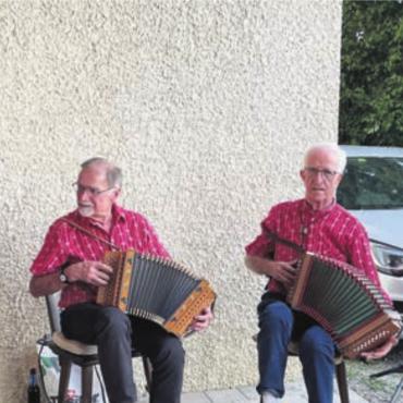 «Das tut der eigenen Seele gut» - Die «Stube-Höckler» sorgten für die musikalische Umrahmung des Dankesanlasses des Seniorenrates Niederwil-Fischbach-Göslikon.