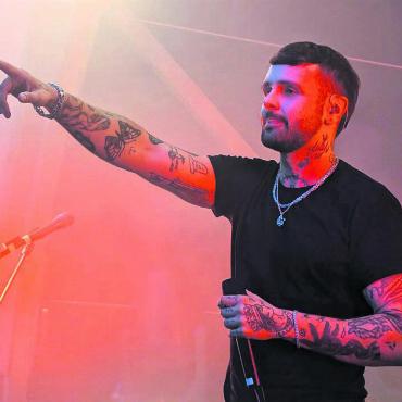 Einmal mehr einzigartig - Rapper LCone genoss seinen erstmaligen Auftritt in Bremgarten. Er wird ihm in Erinnerung bleiben.