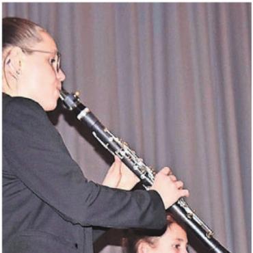 Zusammenarbeit neu definieren - Ein Bläserensemble der Musikschule Mutschellen spielte am Neujahrsapéro auf.