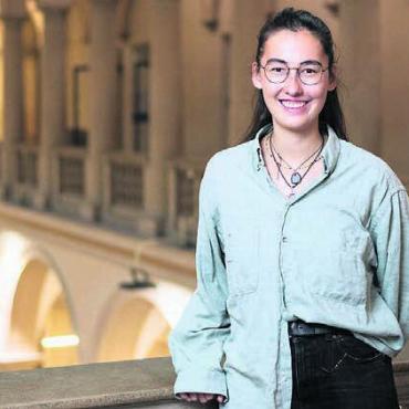 Prädikat «Gut» - Konnte mit ihrer Arbeit überzeugen: Julia Hasse. Bild: zg