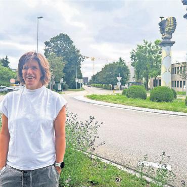 Schnelle Wölfin - Architektin, Triathletin, Kämpferin: Cécile Treier aus Berikon/Widen. Bild: Stefan Sprenger