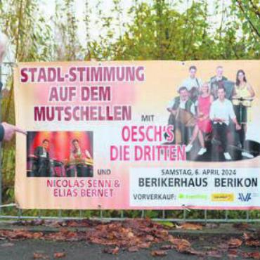 Die Stars der Volksmusik - Bringen Oesch’s die Dritten auf den Mutschellen: Urs Schweizer (links) und Fritz Luchsinger. Der Vorverkauf ist jetzt gestartet. Bild: sab
