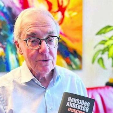 Im Zentrum der Weltpolitik - Hansjörg Anderegg schafft mit seiner erfundenen Geschichte Bezug zur Realität. Bild: zg