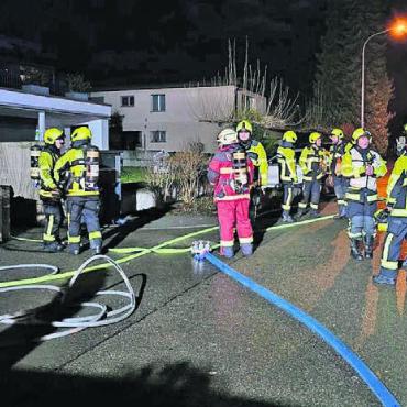 Brand in Silvesternacht