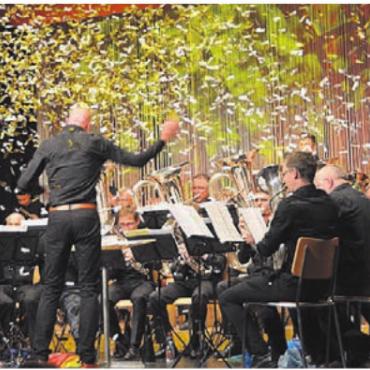 Blick in den «Musigmattweg 34b» - Der Musikverein Künten wird mit seinem Programm begeistern. Bild: Archiv