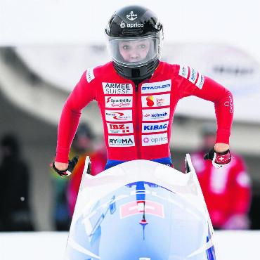 «Komischer Entscheid» - Melanie Hasler holte zuletzt EM-Silber im Monobob. Nun will sie auch an der WM eine Medaille. Bild: IBSF