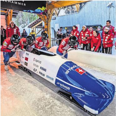 Saisonende für Reich - In diesem Winter wird man Nils Reich und sein Team definitiv nicht mehr starten sehen. Der Küntener muss eine Verletzung auskurieren. Bild: IBSF