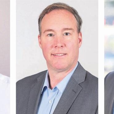 Plötzlich sind es drei - Bilder: zg Sie wollen in den Gemeinderat von Rudolfstetten-Friedlisberg: (v. l.) Michael Gutknecht, Daniel Altorfer und Stefano Marzo.