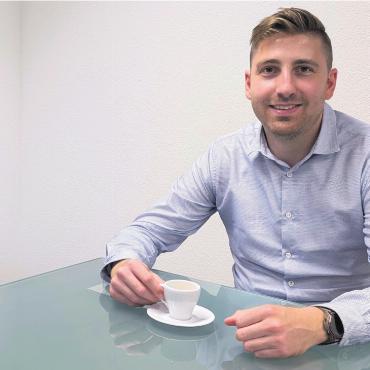 «Wir haben ein Luxusproblem» - Michi Stöckli präsidiert den Bremgarter Gewerbeverband. Bild: huy