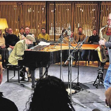 Wenn Freundschaft klingt - Saxofonist Will Vinson und Pianist Aaron Parks boten drei beeindruckende Konzertabende. Bild: zg