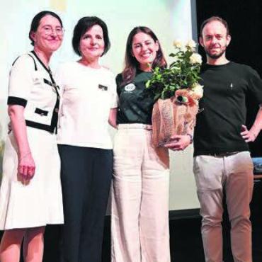 Über 2,5 Millionen Bäume weltweit gepflanzt - Der Serviceclub Soroptimist International Bremgarten-Freiamt sorgte zusammen mit Nicholas und Carla Hänny für einen vielfältigen Abend. Bild: zg