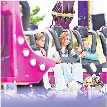 «Erwartungen übertroffen» - Besonderes Vergnügen: Wer Nervenkitzel mag, war beim Lunapark bestens aufgehoben.