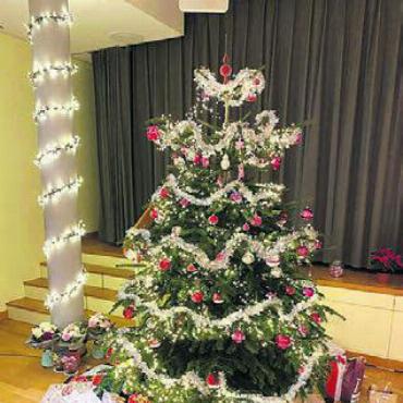 Weihnachten für alle - Im Kibizi wurde es weihnachtlich. Bild: zg