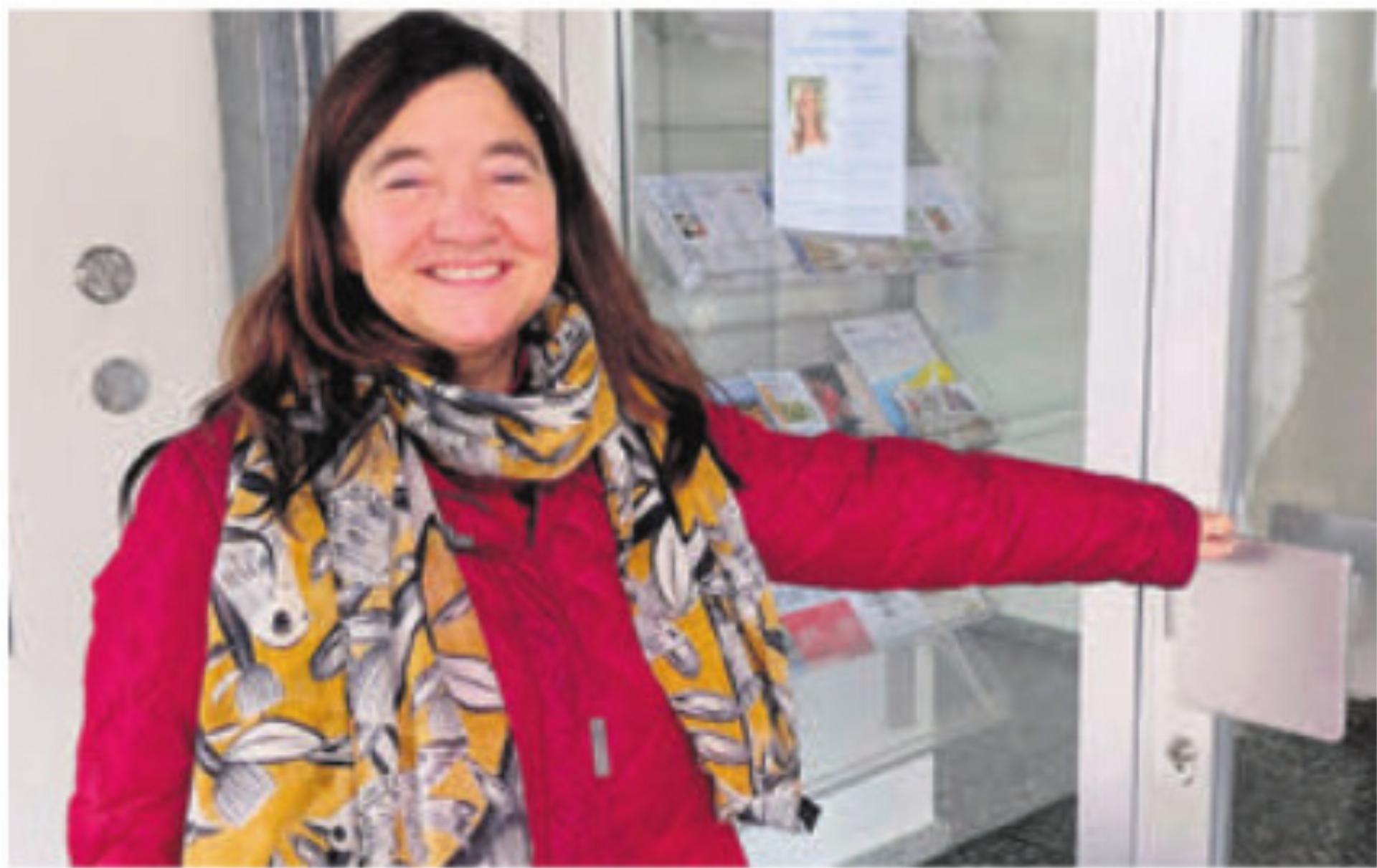 Jacqueline Bedo lädt bald zum Reparieren ins Kirchgemeindehaus. Bild: huy - Das Bild wird blockiert. – Möglicherweise durch einen aktiven Adblocker.