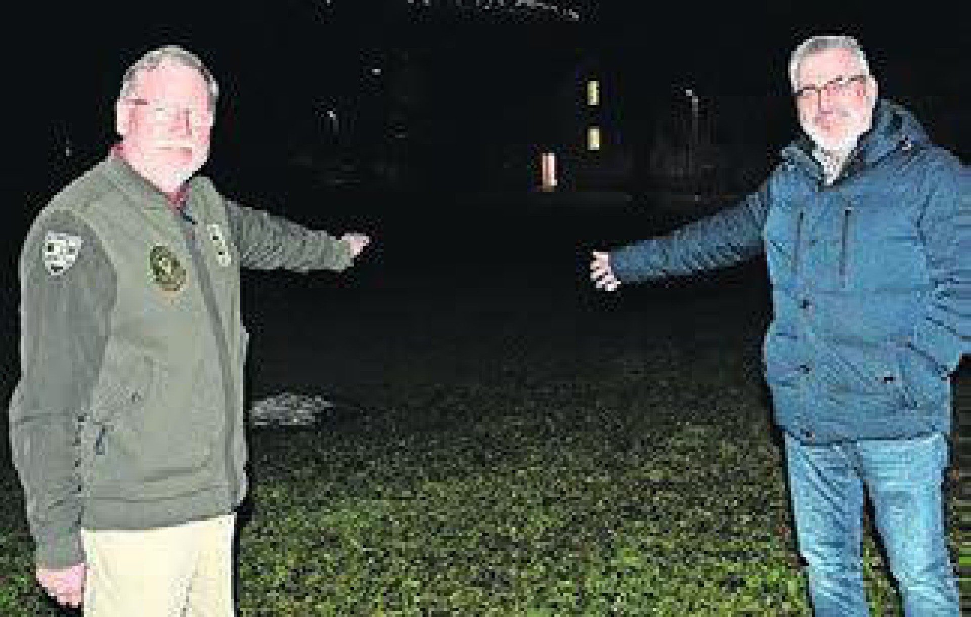 Werner Fischer (links) Markus Staubli vom OK. Bild: rwi - Das Bild wird blockiert. – Möglicherweise durch einen aktiven Adblocker.