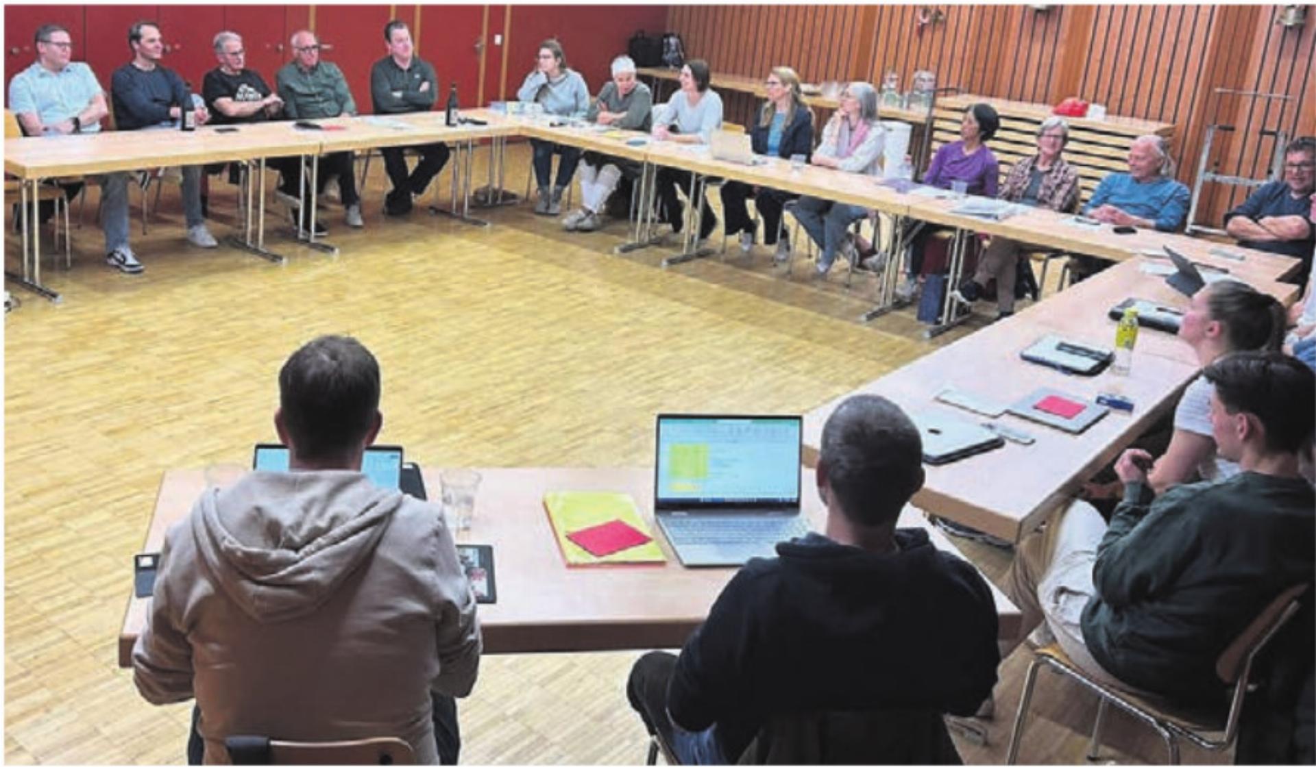 In dieser Form war die 13. Delegiertenversammlung des Turn- und Sportvereins Berikon wohl letztmals zu sehen. Bild: zg - Das Bild wird blockiert. – Möglicherweise durch einen aktiven Adblocker.