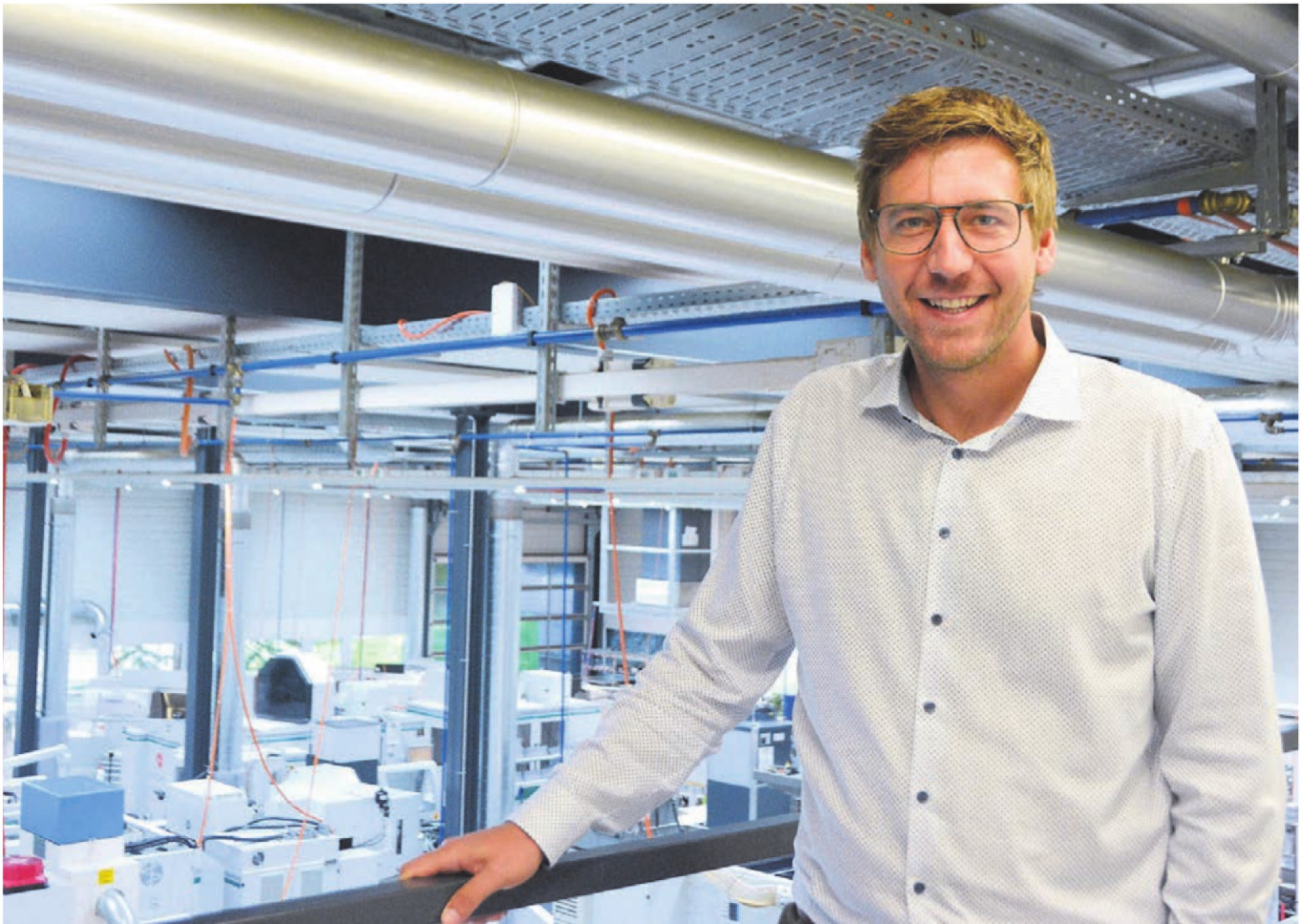 Simon Gsell ist Geschäftsführer der Gsell Medical Plastics AG. Produziert wird ausschliesslich in Muri. Bild: Annemarie Keusch - Das Bild wird blockiert. – Möglicherweise durch einen aktiven Adblocker.