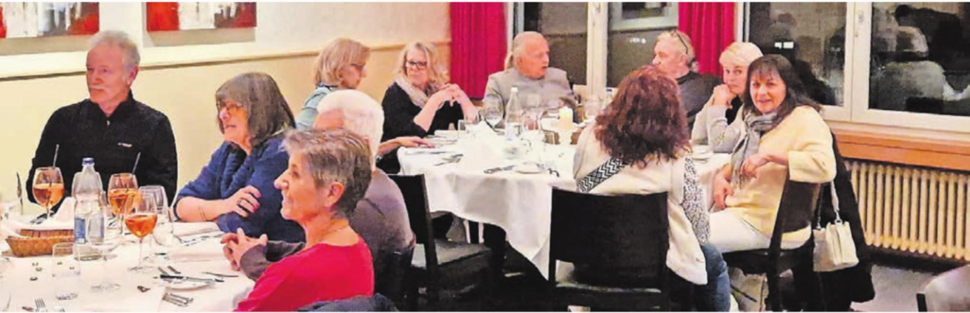 Die 71. Riegenversammlung fand im gemütlichen Rahmen statt. Bild: zg - Das Bild wird blockiert. – Möglicherweise durch einen aktiven Adblocker.