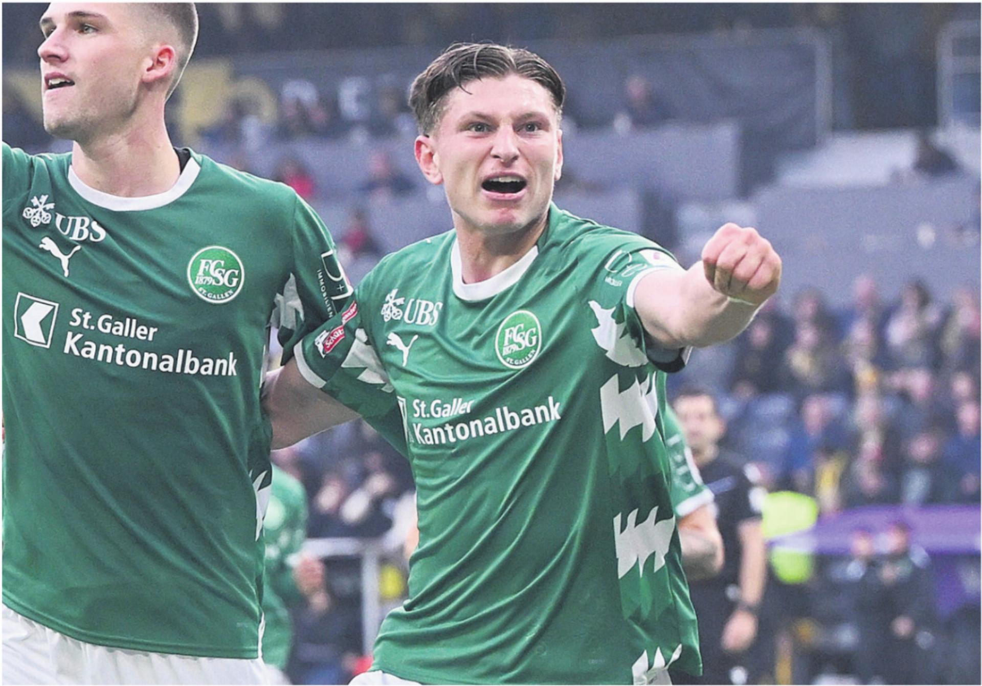 Alessandro Vogt (rechts) durfte als Shootingstar des Schweizer Fussballs letztes Jahr sehr oft jubeln. Bilder: Freshfocus (2), Josip Lasic - Das Bild wird blockiert. – Möglicherweise durch einen aktiven Adblocker.