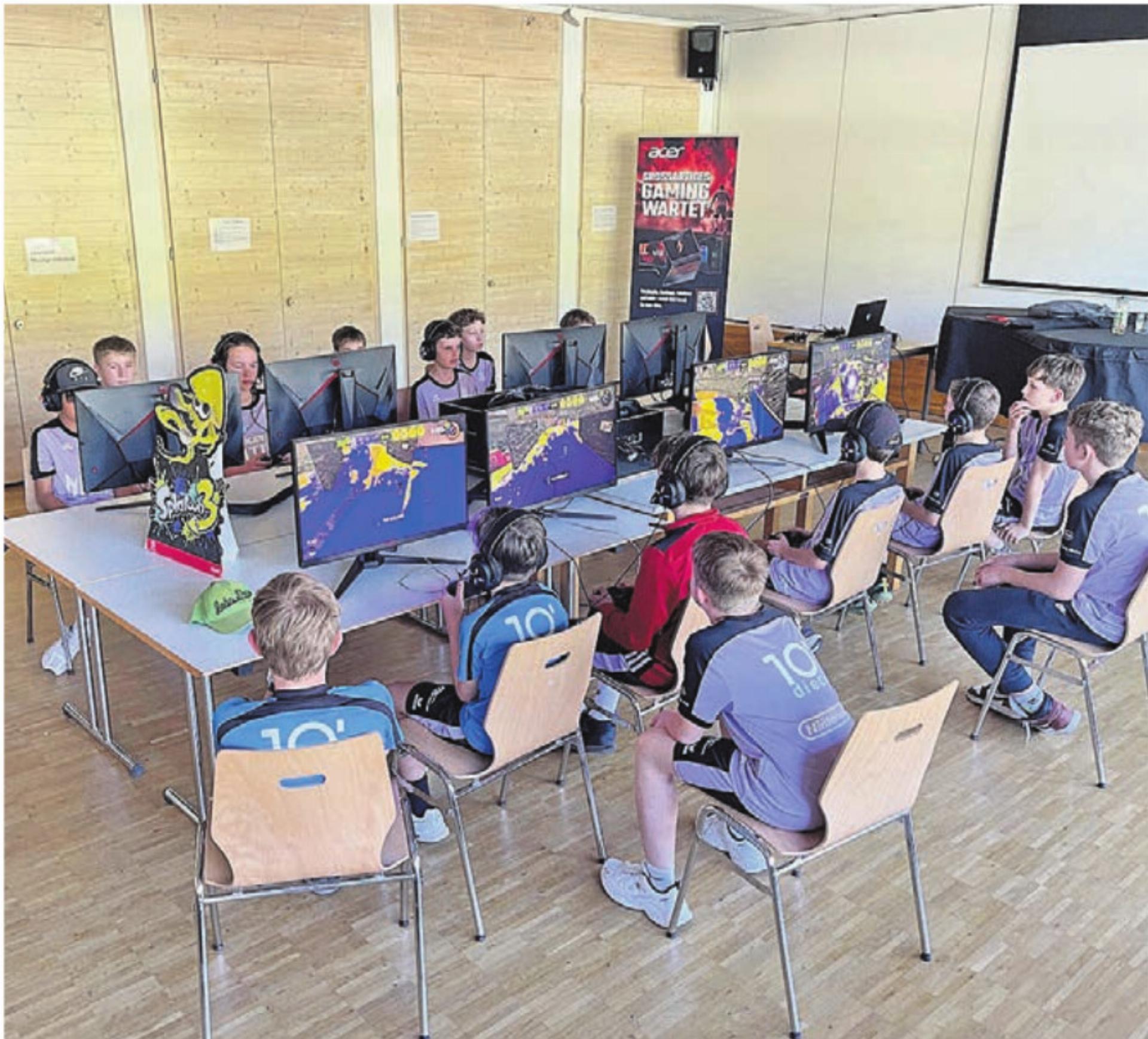 Ob beim digitalen Wettkampf vor dem Bildschirm … Bilder: zg - Das Bild wird blockiert. – Möglicherweise durch einen aktiven Adblocker.