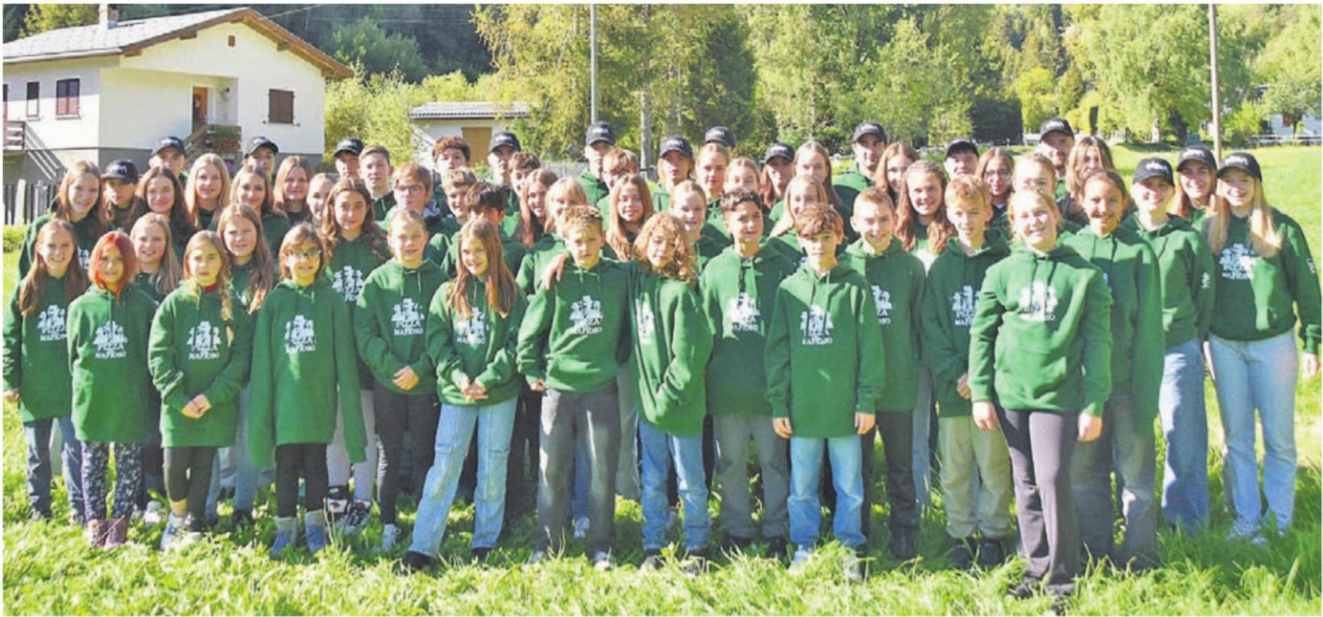 Die Kinder und Jugendlichen erlebten ein ereignisreichsreiches Herbstlager. Bild: zg - Das Bild wird blockiert. – Möglicherweise durch einen aktiven Adblocker.