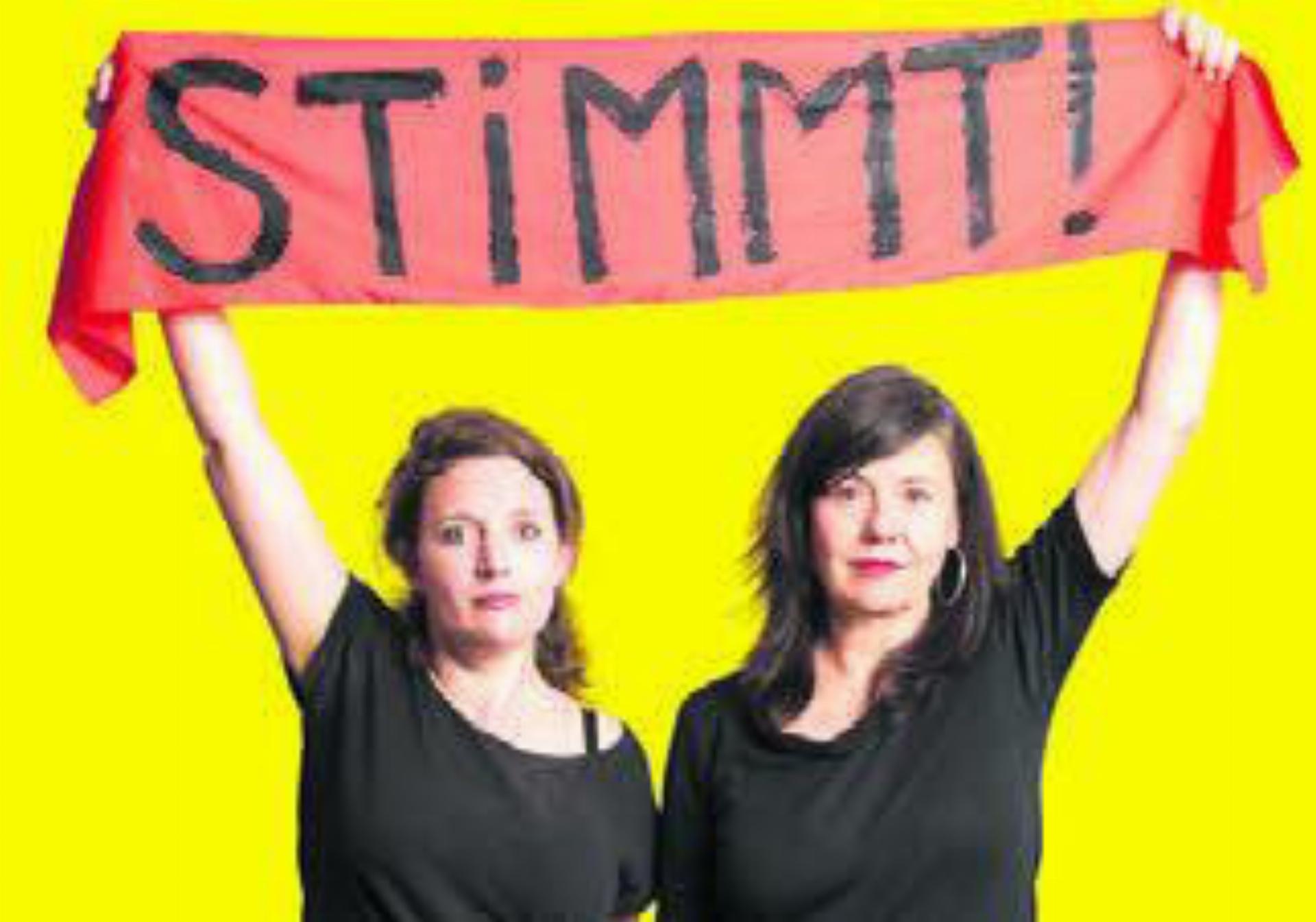Stefanie Grob und Sibylle Aeberli. Bild: zg