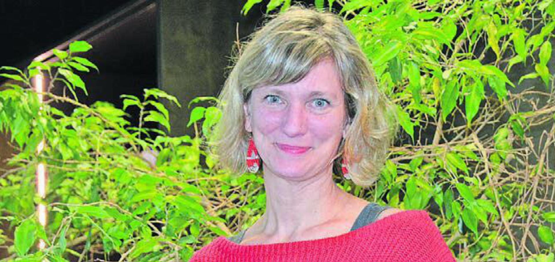 Andrea Hüsser setzt sich für faire Bedingungen in der Schokoladenindustrie ein. Dies jetzt auch mit dem Schoggifestival in Zürich. Bild: sab
