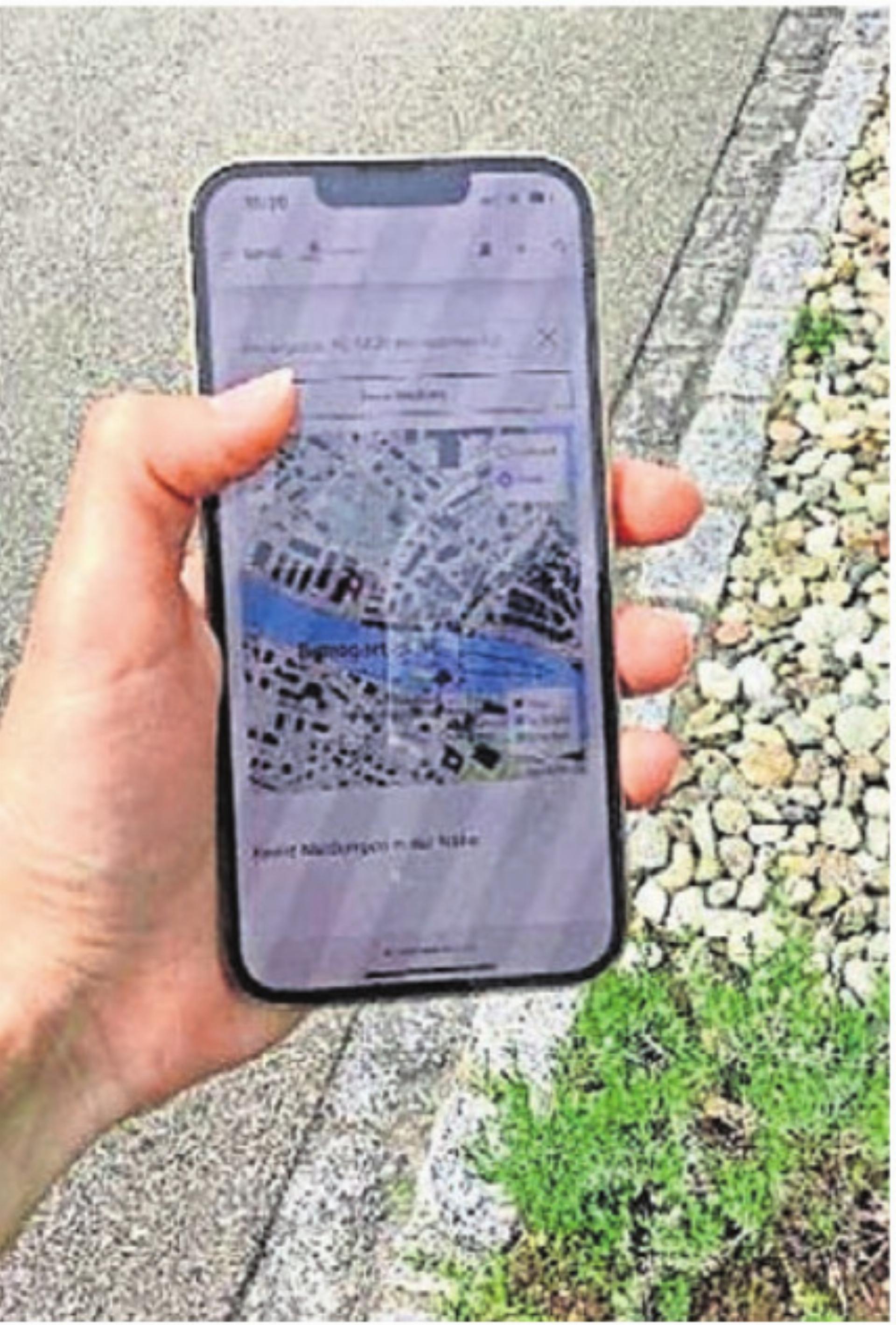 Wer Mängel an städtischen Infrastrukturen feststellt, kann diese online der Stadt melden. Bild: sk - Das Bild wird blockiert. – Möglicherweise durch einen aktiven Adblocker.