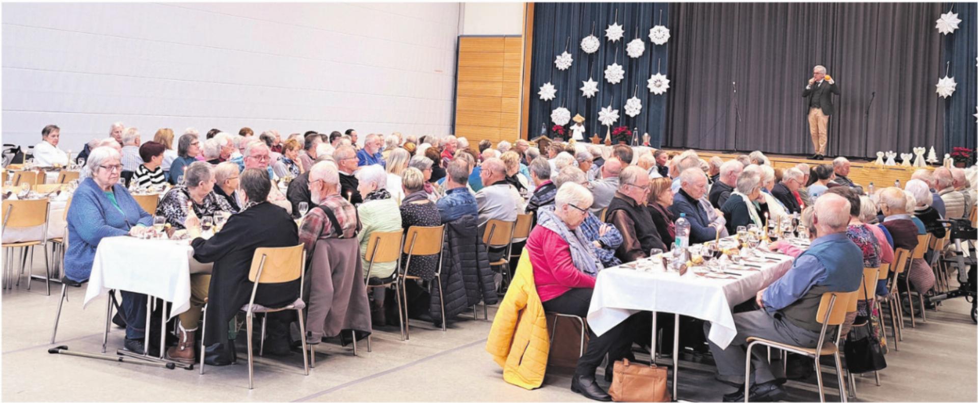 Die Feier im Kreise Gleichgesinnter war auch dieses Jahr sehr gut besucht. Bild: zg - Das Bild wird blockiert. – Möglicherweise durch einen aktiven Adblocker.