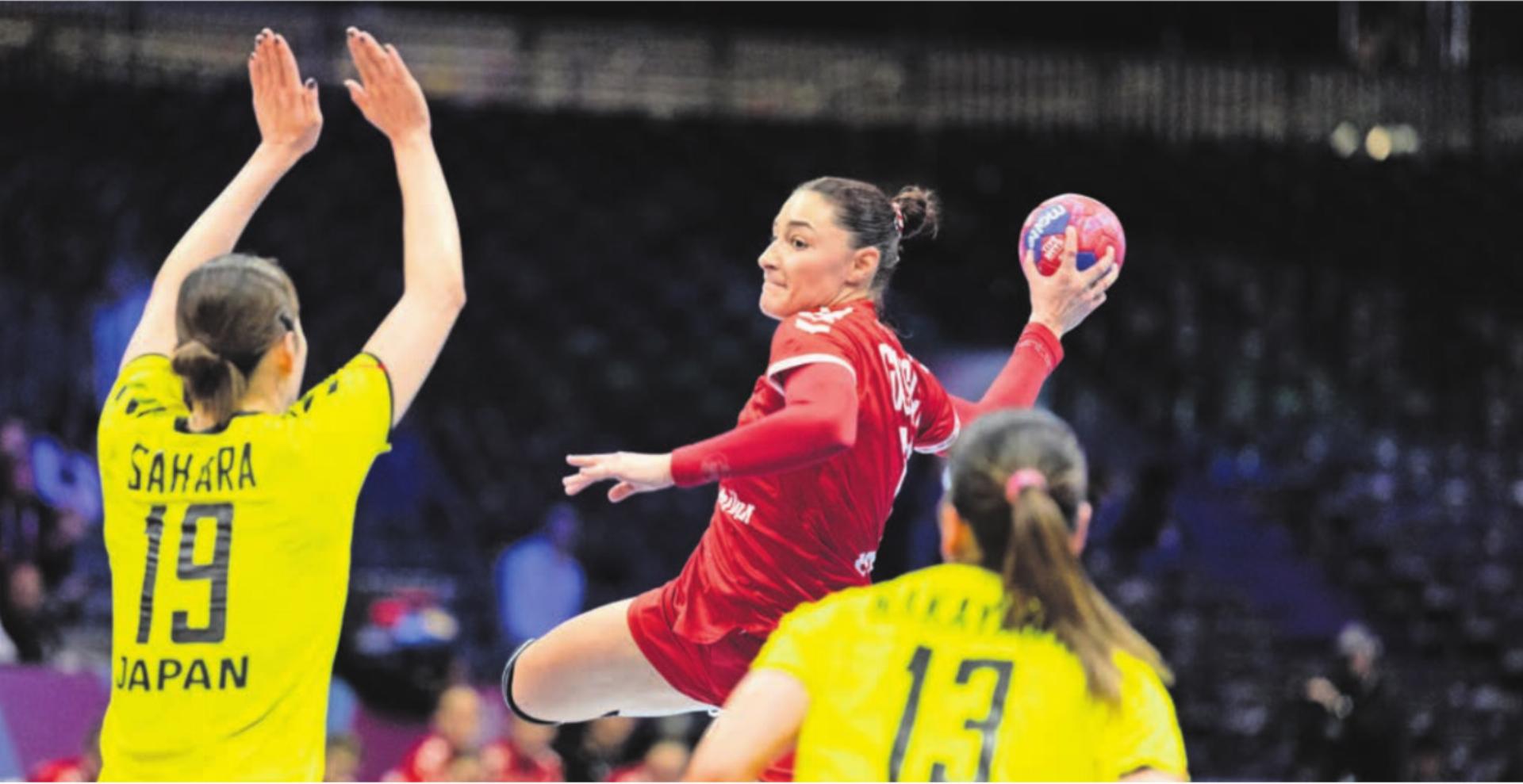 Am Montag gegen Ungarn stark, am Mittwoch gegen Japan nicht auf Touren gekommen: Daphne Gautschi. Bild: Freshfocus - Das Bild wird blockiert. – Möglicherweise durch einen aktiven Adblocker.