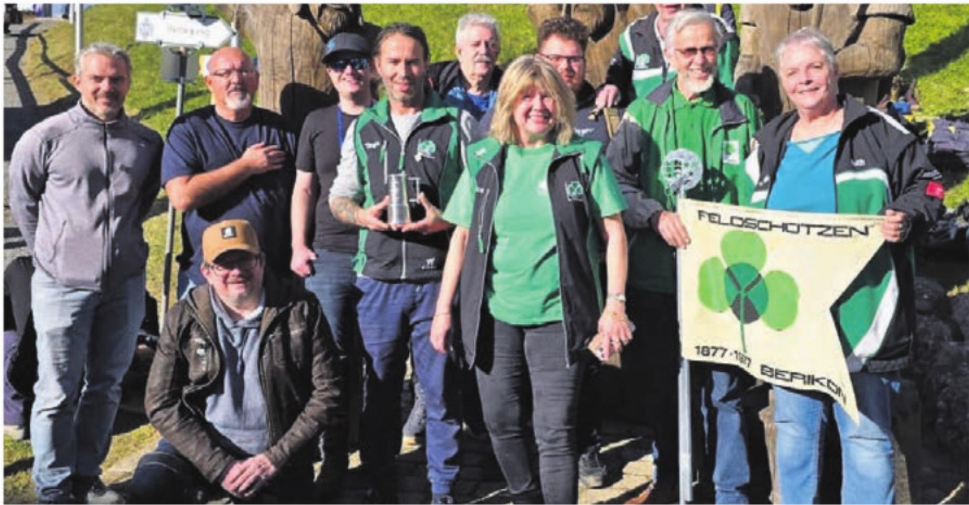 Die Feldschützinnen und -schützen aus Berikon genossen ein erfolgreiches Morgartenschiessen. Bild: zg - Das Bild wird blockiert. – Möglicherweise durch einen aktiven Adblocker.