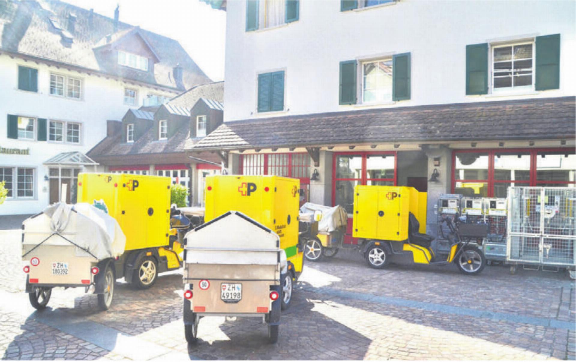 Noch ist die Poststelle Oberlunkhofen unterhalb der Gemeindeverwaltung zu Hause. - Das Bild wird blockiert. – Möglicherweise durch einen aktiven Adblocker.