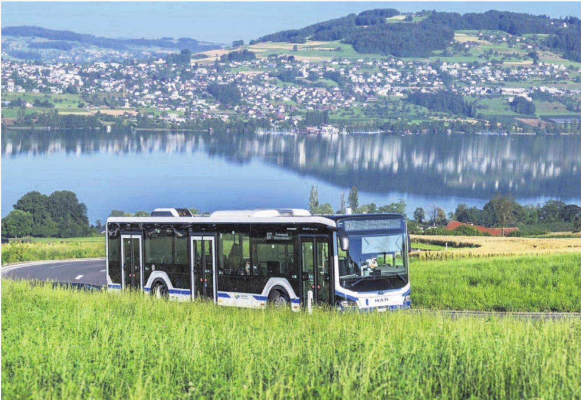 Das ÖV-Angebot rund um den Hallwilersee soll ausgebaut werden. Das soll auch dazu führen, dass weniger mit dem Auto zum See fahren und die Parkplatzsituation verbessert wird. Bild: Eveline Beerkircher - Das Bild wird blockiert. – Möglicherweise durch einen aktiven Adblocker.
